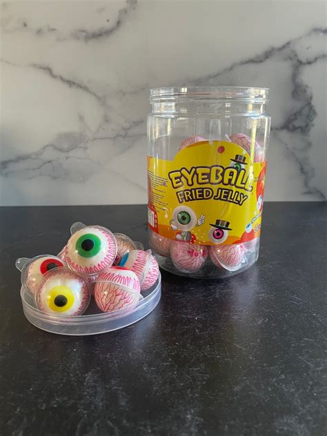 30 Count Fun And Yummy Eyeball Gummies Etsy