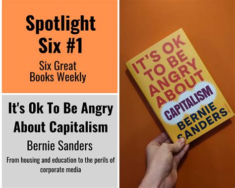 In Store Now It S Ok To Be Angry About Capitalism By Bernie Sanders — October Books