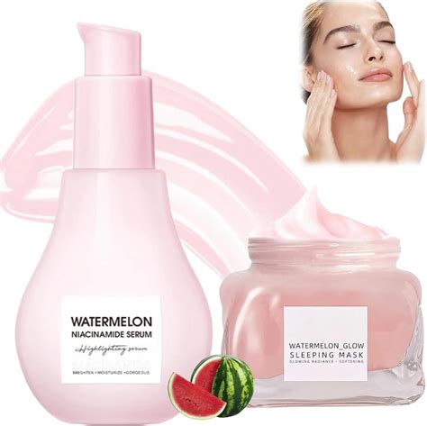 Watermelon Niacinamide Skincare Set For Teenagers Girls Skin Care Gift