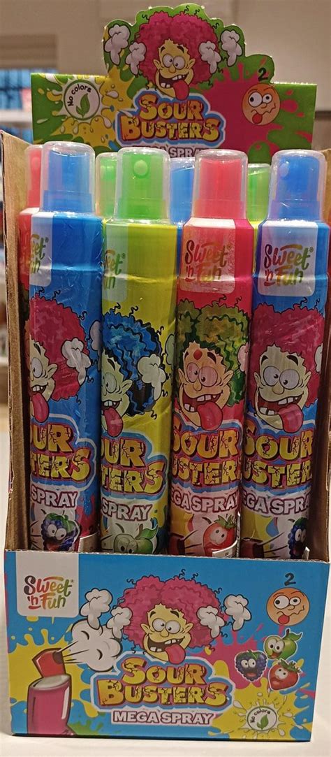 Sour Busters Mega Spray Ml Smaki Inna Marka Sklep Empik