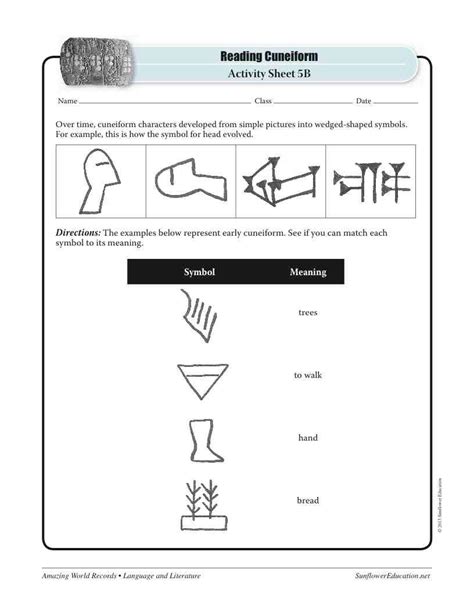 WORLDS FIRST WRITING SUMERIAN CUNEIFORMLanguage Literature