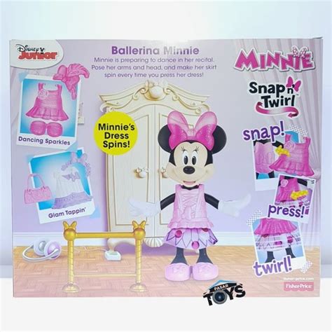 Jual Fisher Price Disney Minnie Mouse Movie Star Ballerina Minnie Doll