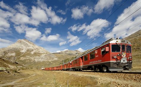 Abe Iii Of Rhb Between Ospizio Bernina And Bernina Lagalb