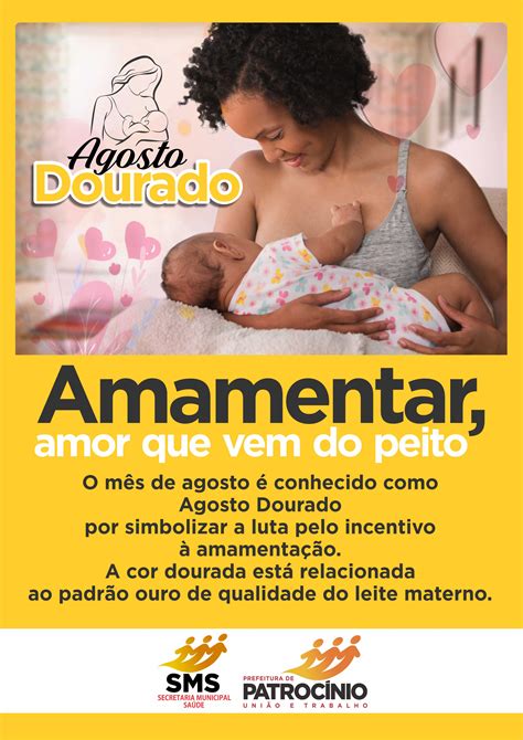 Agosto Dourado Promove Atividades De Incentivo Ao Aleitamento Materno