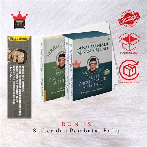 Jual Buku Bekal Menjadi Kekasih Allah Trilogi Buku Induk Tasawuf