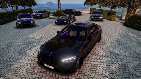 Mercedes Brabus S Mafia Convoy Beamng Drive Youtube