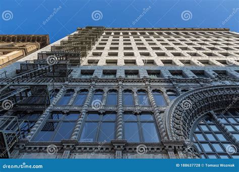 Historic Elegant Buildings On Broadway Street Los Angeles Usa