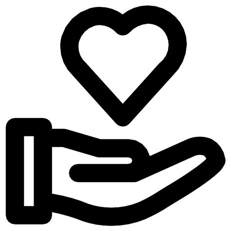 Hand Holding Heart Vector Svg Icon Svg Repo