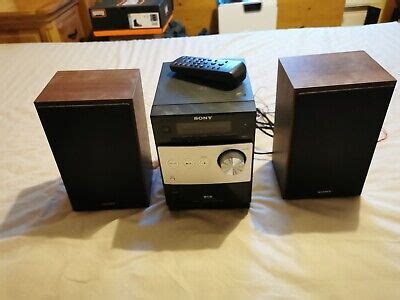 Sony HCD FX250 DAB FM Radio CD Player Micro Bookshelf Hi Fi Stereo With