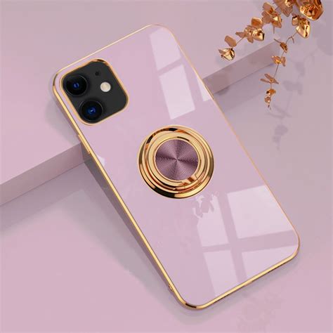 Electroplating Magnetic Finger Ring Holder Apple IPhone SE 3rd