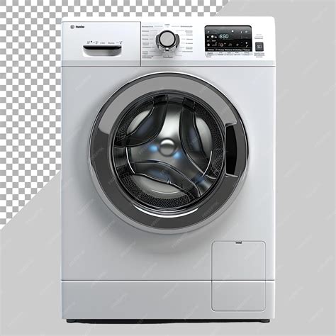 3d Realistic Modern Washing Machine Without Background No Background