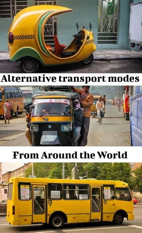 Unique Alternative Modes Of Transportation Around The World Visitmyplanet