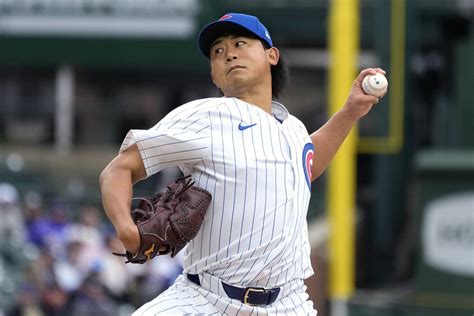 MLB Rain Shortens Shota Imanaga Start As Cubs Beat Dodgers 8 1