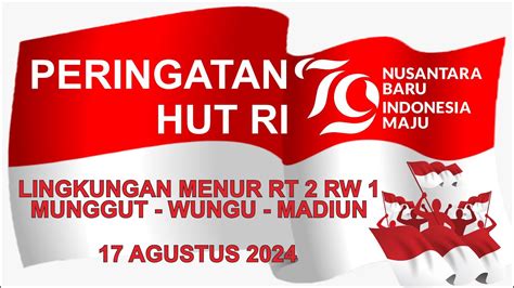 REOG PONOROGO PERINGATAN HUT RI KE 79 TAHUN 2024 WARGA MENUR RT 2