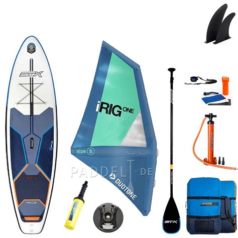 SUP STX WS Hybrid Cruiser 104 Mit Paddel Incl Aufblasbarem Segel