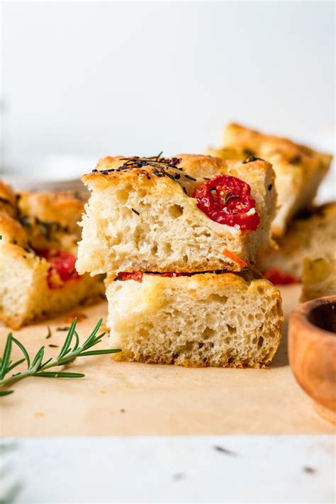 Crisp Easy Vegan Focaccia Bread Recipe No Kneading Great For