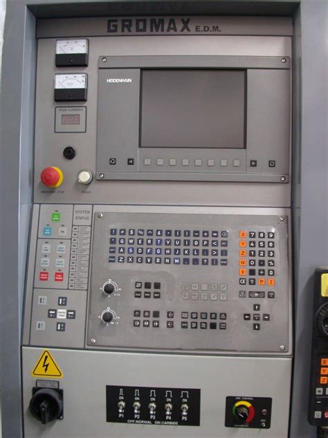 Gromax Cnc P 60e150a Edm With Tool Changer And System 3r C Axis Ebay