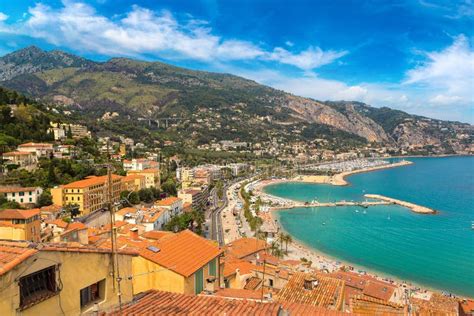 Panoramic View of Menton, France Stock Image - Image of travel, panorama: 189715393