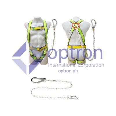 Full Body Harness Double Lanyard Optron