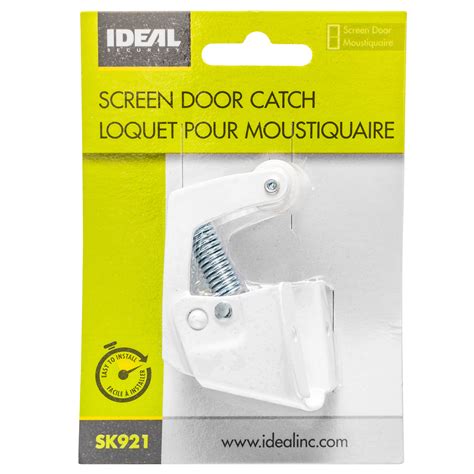 Screen Door Catch, White