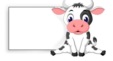 Illustration Of Cute Baby Cow Cartoon 7916482 Vector Art At Vecteezy