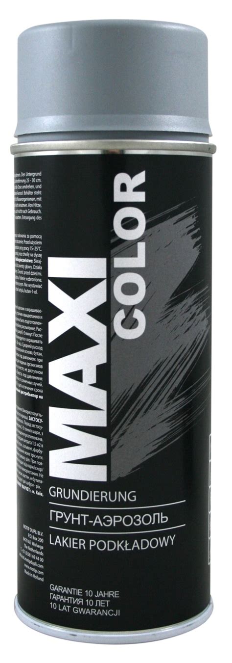 Maxi Color Podk Ad Szary Farba Lakier Spray Ml Mx Za Z Z