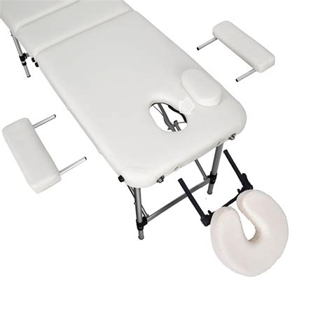 Table De Massage Pliante 3 Zones Aluminium 185 60 Cm Lit De Massage