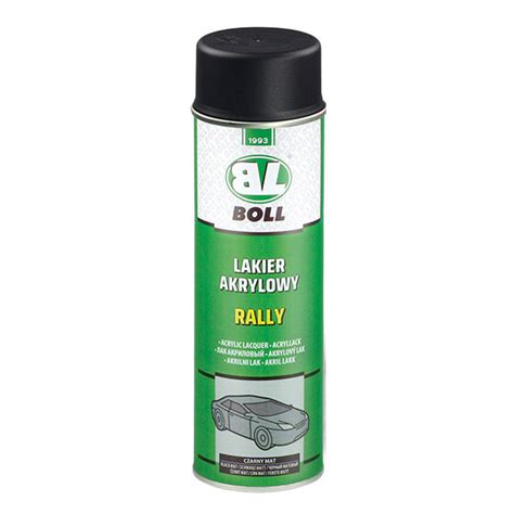 Boll Lakier Akrylowy Rally Czarny Mat Ml Boll Motoryzacja Empik