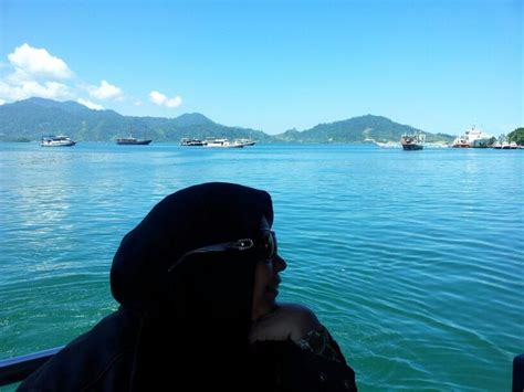 Approaching Teluk Bayur Port Indonesia Natural Landmarks