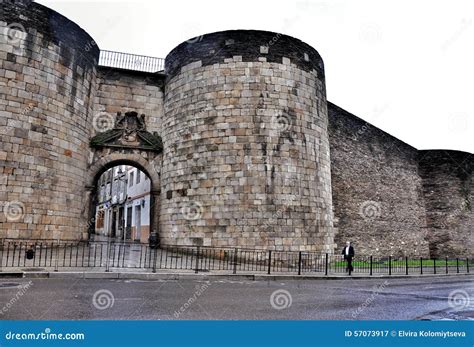 Roman Walls Of Lugo Editorial Photography Image Of Green 57073917