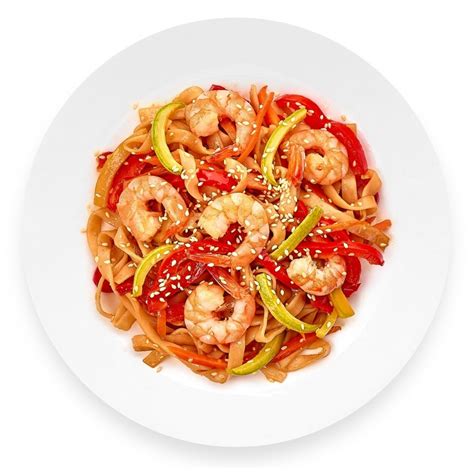 Заказать в салехарде Удон WOK с креветками - Сити Суши