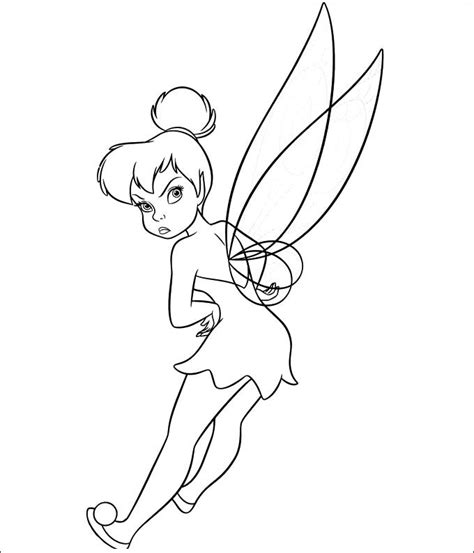 30 Tinkerbell Coloring Pages Templates 30 Tinkerbell Coloring Pages