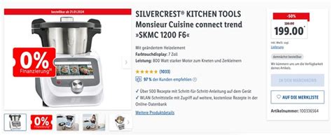 Lidl verramscht Monsieur Cuisine Thermomix Alternative für 199 Euro