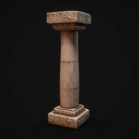 Artstation Stone Pillar