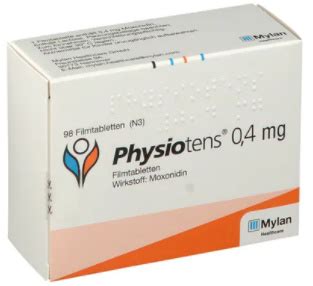 ФИЗИОТЕНС, ФИЗИОТЕНЗ (моксонидин) / PHYSIOTENS (moxonidine) | цена ...