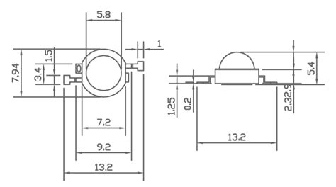 Winger Wepw E Power Led Emitter Wei K W Lumen