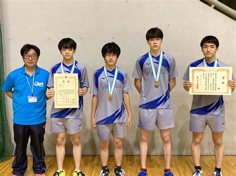 【卓球部】全国定通制大会男子団体戦第3位！ クラーク記念国際高等学校