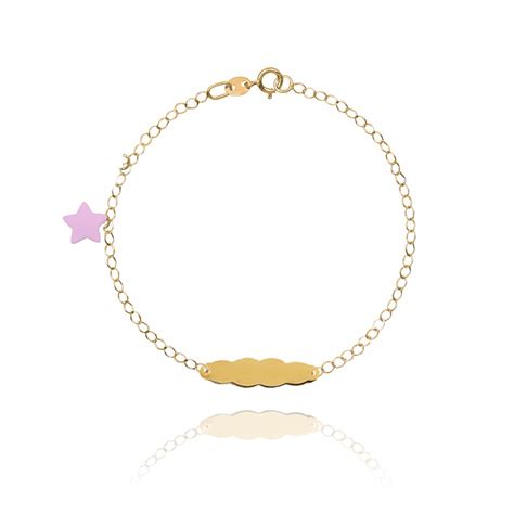 Bracciale In Oro Giallo Simbolo Stella Ref 766572 FACCO Bartoccini