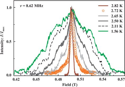 Color Online Temperature Dependence Of The Spinlattice Relaxation