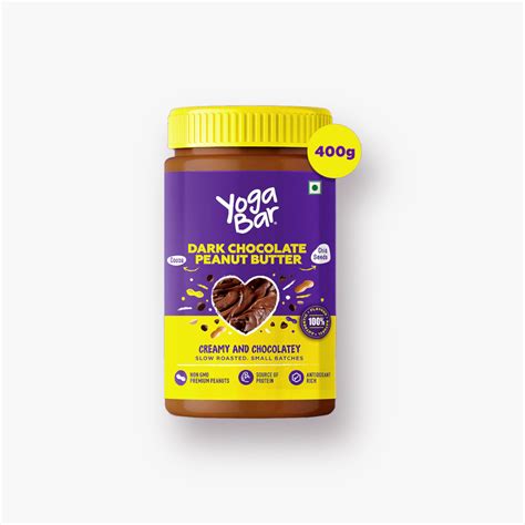 Buy Yoga Bar Peanut Butter Dark Chocolate 400gm Ayurhub