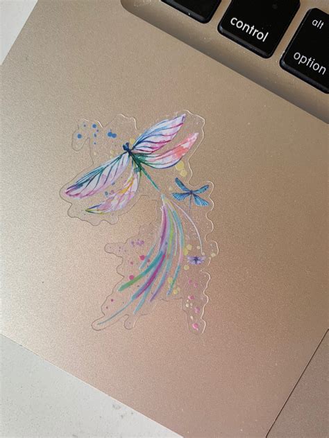 Dragonfly Waterproof Sticker — Nanny Years