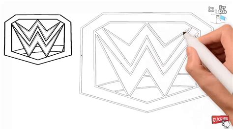 How To Draw A Wwe Belt Step By Step - Belt Poster