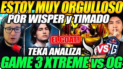 😲emotivo Final😲 Kingteka Orgulloso Por Wisper Y Timado Hacen Historia