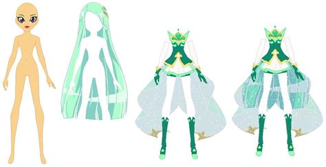 Lolirock Lyna Transformation Base 01 By SelenaEde On DeviantArt In 2022