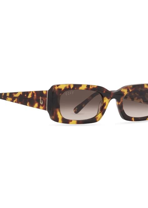 Lotus Locs Amber Tortoise Brown Gradient Lens The Trove