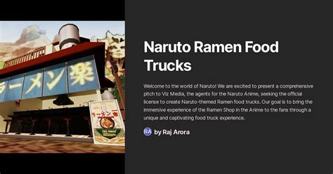 Naruto Ramen Food Trucks