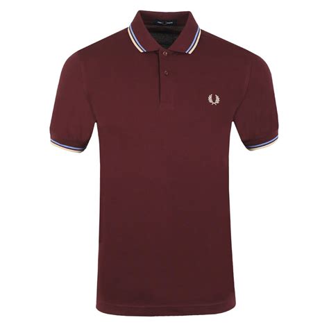 Fred Perry Twin Tipped Polo Shirt Oxygen Clothing