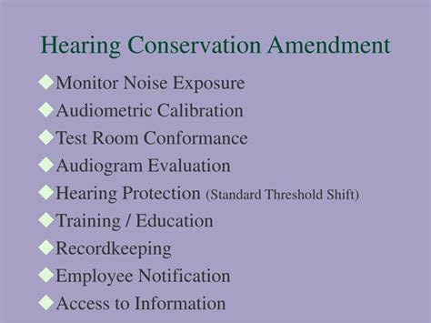 Ppt Hearing Conservation Program Annual Training Powerpoint