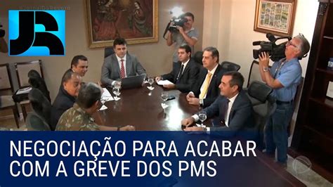 PMs do Ceará apresentam reivindicações para encerrar greve YouTube