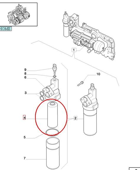 FILTR HYDRAULIKI NEW HOLLAND CASE STEYR 84409205 47522804 Filtry